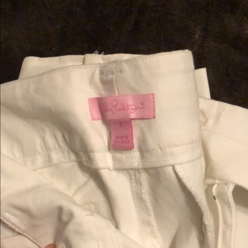 Lilly Pulitzer white pants